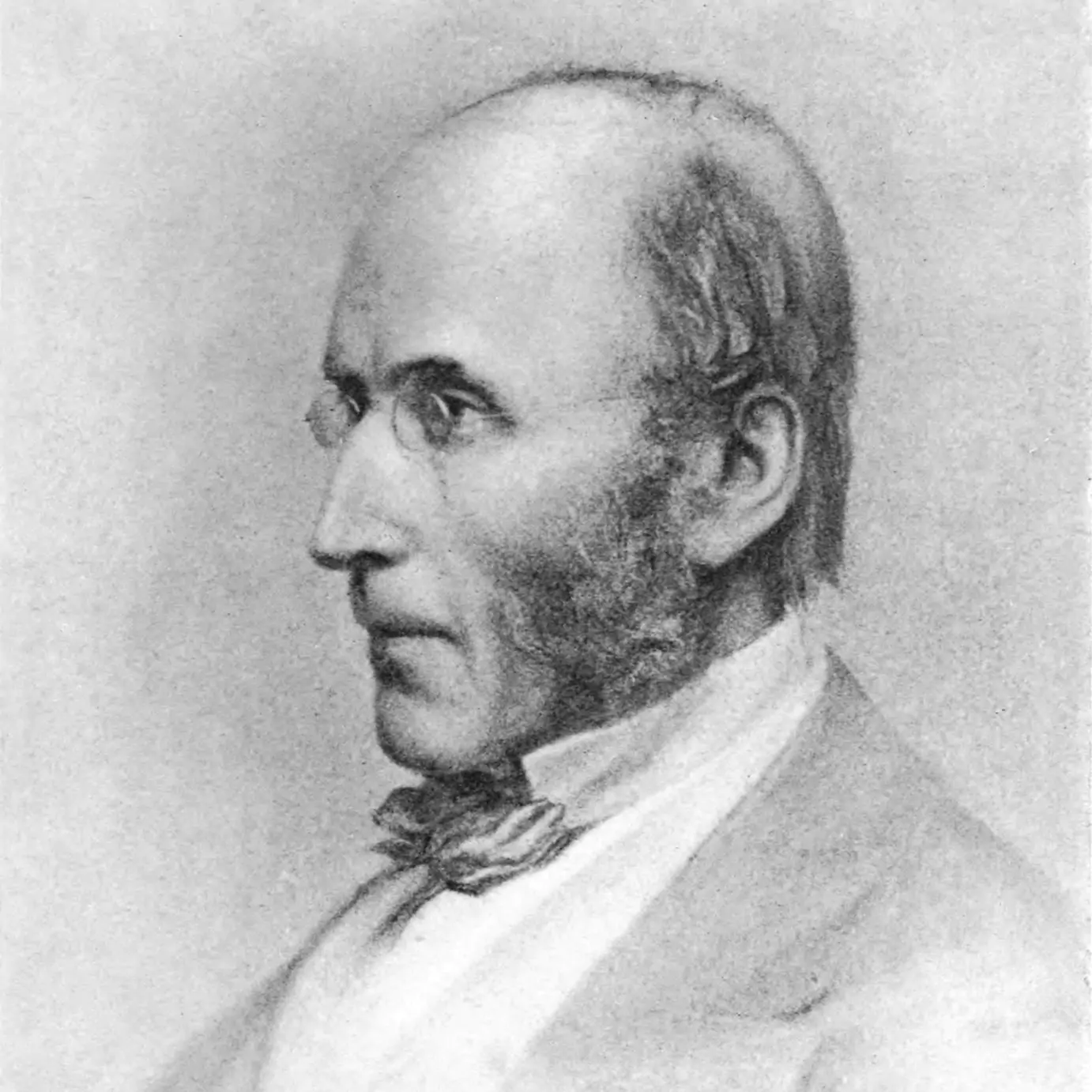 Jane Fortescue Seymour Portrait drawing of William Butterfield 1874 from 1913 book