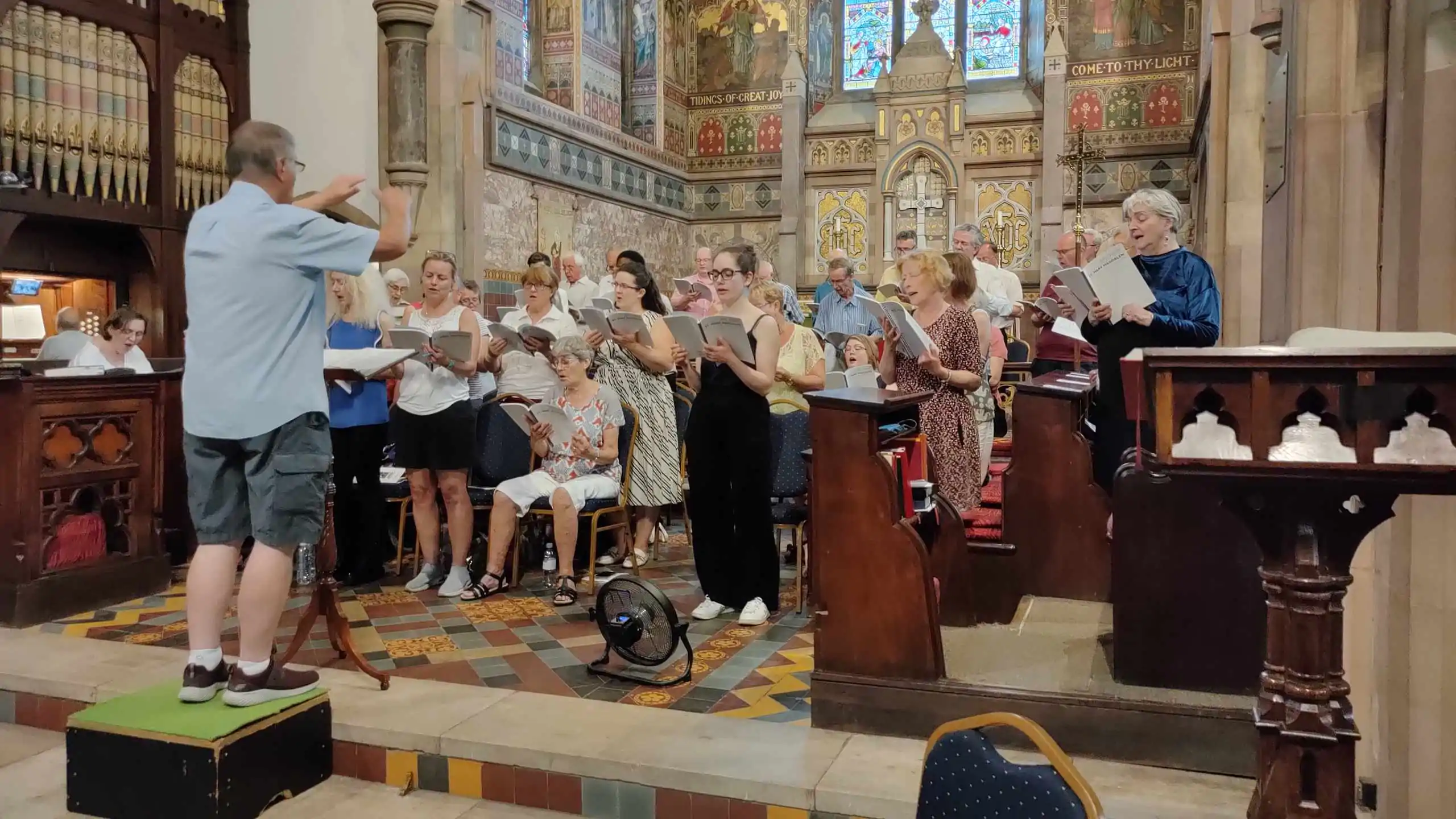 Rehearsals for St Mary Magdalen